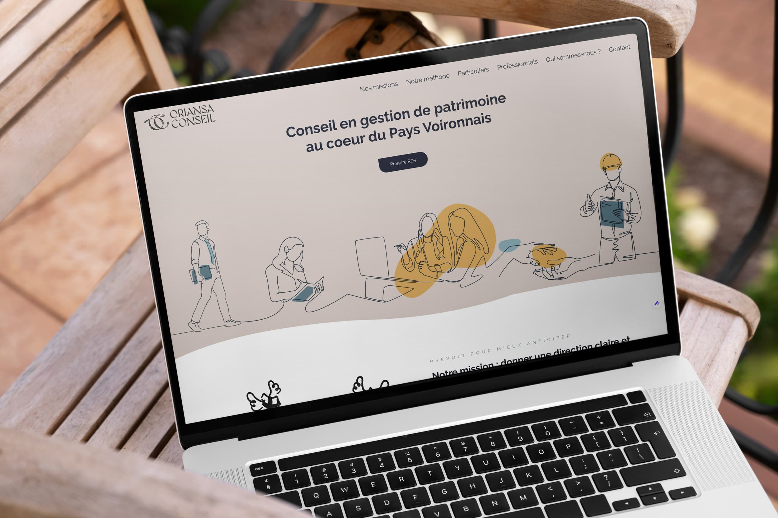 creation site internet gestion de patrimoine