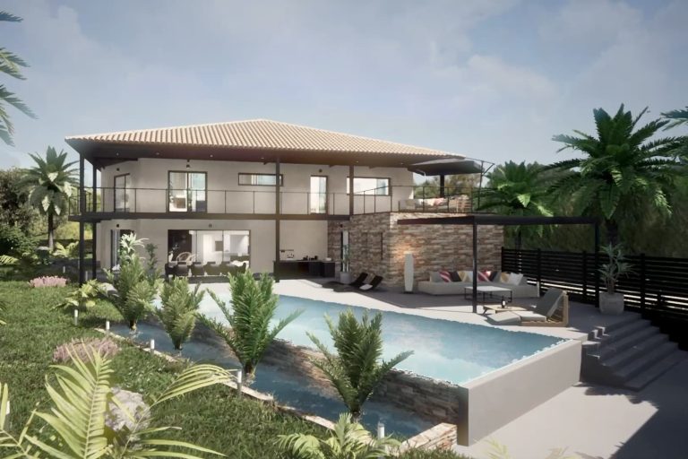 perpective 3D villa